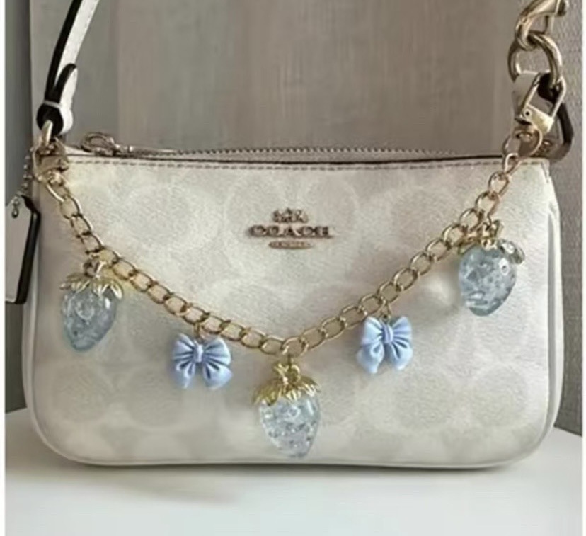 Cadena Decorativa de Metal para Bolso con Función de Extensión