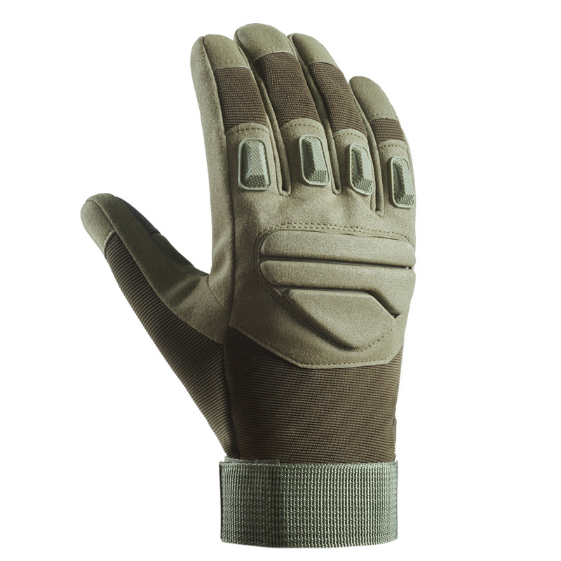 Guantes tácticos de dedo completo Fuerzas Especiales de combate al aire libre antideslizante entrenamiento resistente al desgaste Black Eagle guantes de rendimiento de Montañismo