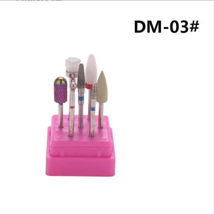 Uña cerámica, aleación de acero de aluminio, conjunto de cabeza de pulido, cepillo de pulido para la máquina de pulido, 7 conjuntos