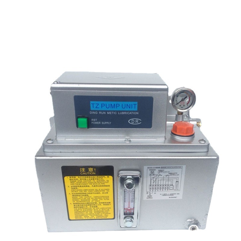 PLC主机控制 机床注油器 8升金属油箱电动润滑油泵 油泵