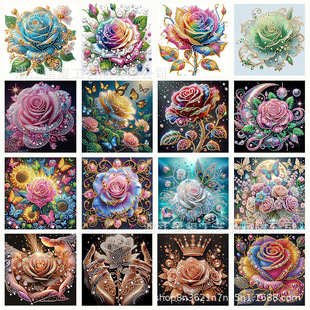 �羳��������5D ���鮐���ʯ��DIY�ֹ��W�������p��õ�廨�b�