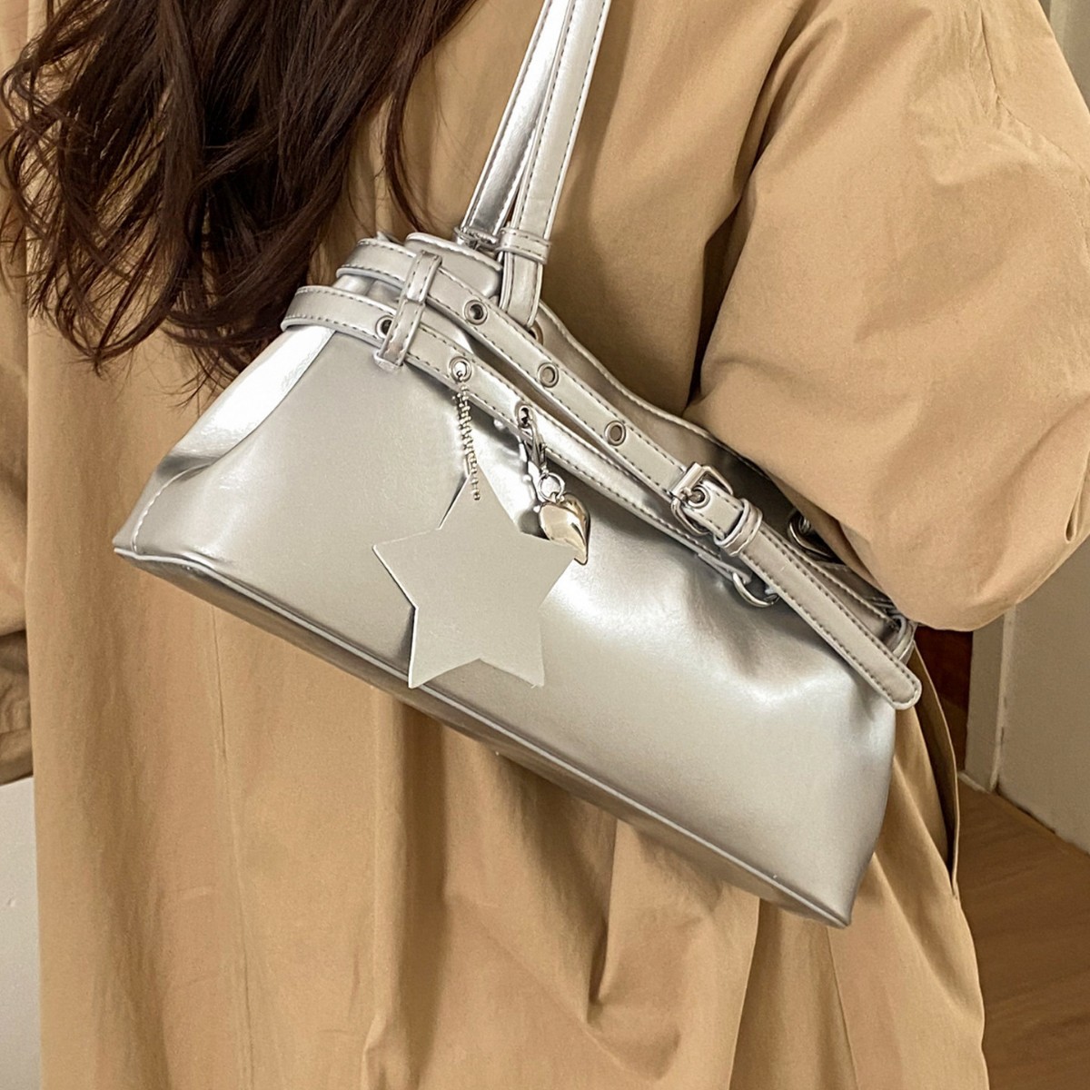 Large-Capacity Bag for Women 2026 New Spring Versatile Casual Handbag High-Quality Texture Hot-Selling Shoulder Underarm Bag