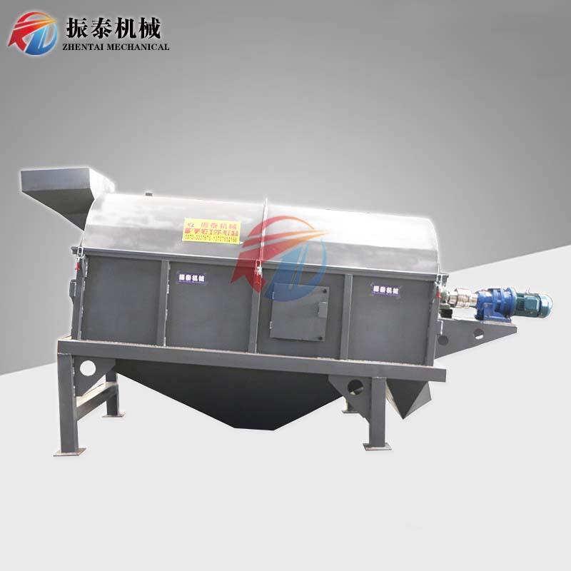 有机肥筛选设备 化肥厂滚筒筛 圆筒回转筛 厂家直供 质保18个