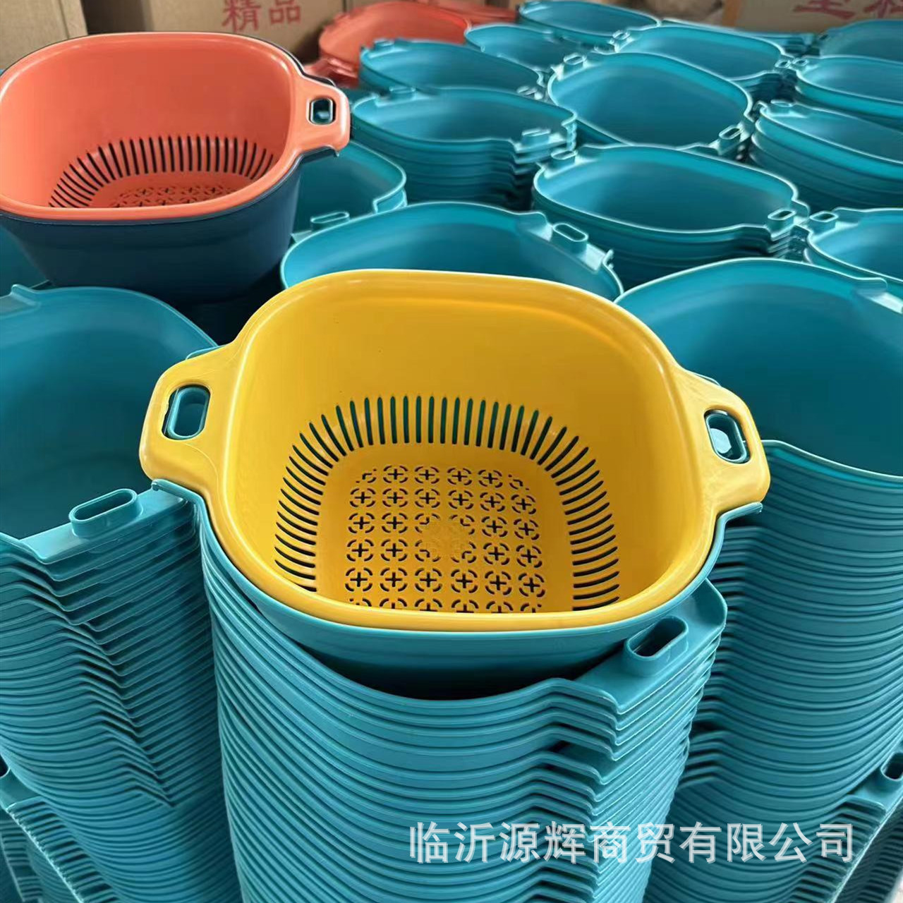 Double-layer drain basket large drain basket vegetable basket fruit basket vegetable basket fruit and vegetable basket fruit plate printable vegetable washing