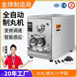 全自动中药制药丸机小型商用用水蜜丸一体商用做珍珠粉芋圆机器