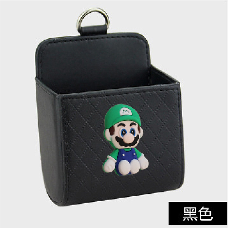 Bolsa de almacenamiento de salida de aire del automóvil bolsas de colgar de teléfonos móviles creativas Mary caja de almacenamiento de artículos para colgar almacenamiento