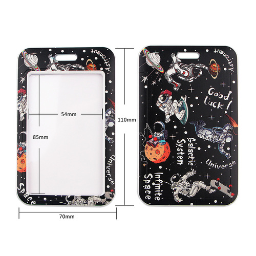 Avocado Wave Formula Doctor Mobile Phone Card Holder Bus Card Brand ID Card Anti-Lost Pendant