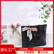 女士包2022欧美时尚大容量收纳手提包妈咪包潮单肩包一件代发