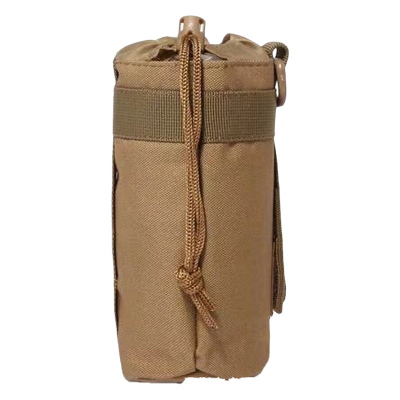 Tactical Water Bottle Waist Bag Outdoor Hiking Small Water Bottle Storage Bag Umbrella Cover Edc Bag Belt Hanging Bag Thermal Insulation