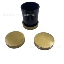 现货啤酒锌合金蜡烛盖烤漆圆形聪明盖玻璃杯盖子7080mm