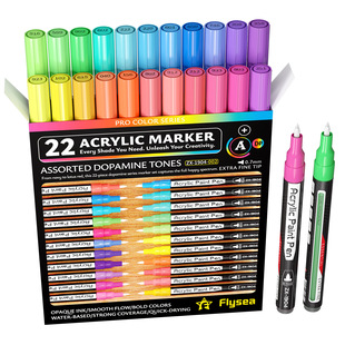 �羳���N0.7mm22ɫ���b��ɫ��ϩˮ�ԃ�ͯ�L����ϩ�R�˹PDIY�R�˹P