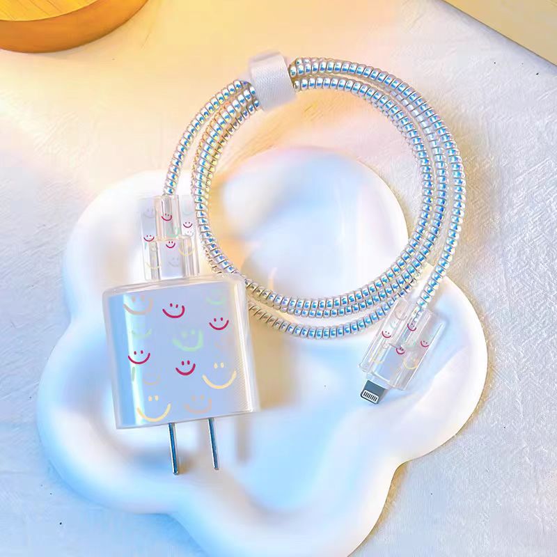 Aplicable a Apple 14 Cable Cover iPhone 13 Cargador Head 12 Promax Winding Cable Cover iPad