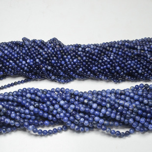 4MM 6MM��Ȼ�{�yʯ����ɢ���{ɫ��ˮ��diy������Ʒ�L����l���
