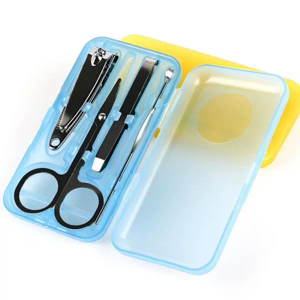 Nail Clipper Set Manicure 4-Piece Nail Clipper Mini Box Four-Piece Manicure Tool Gift Nail Clipper Set