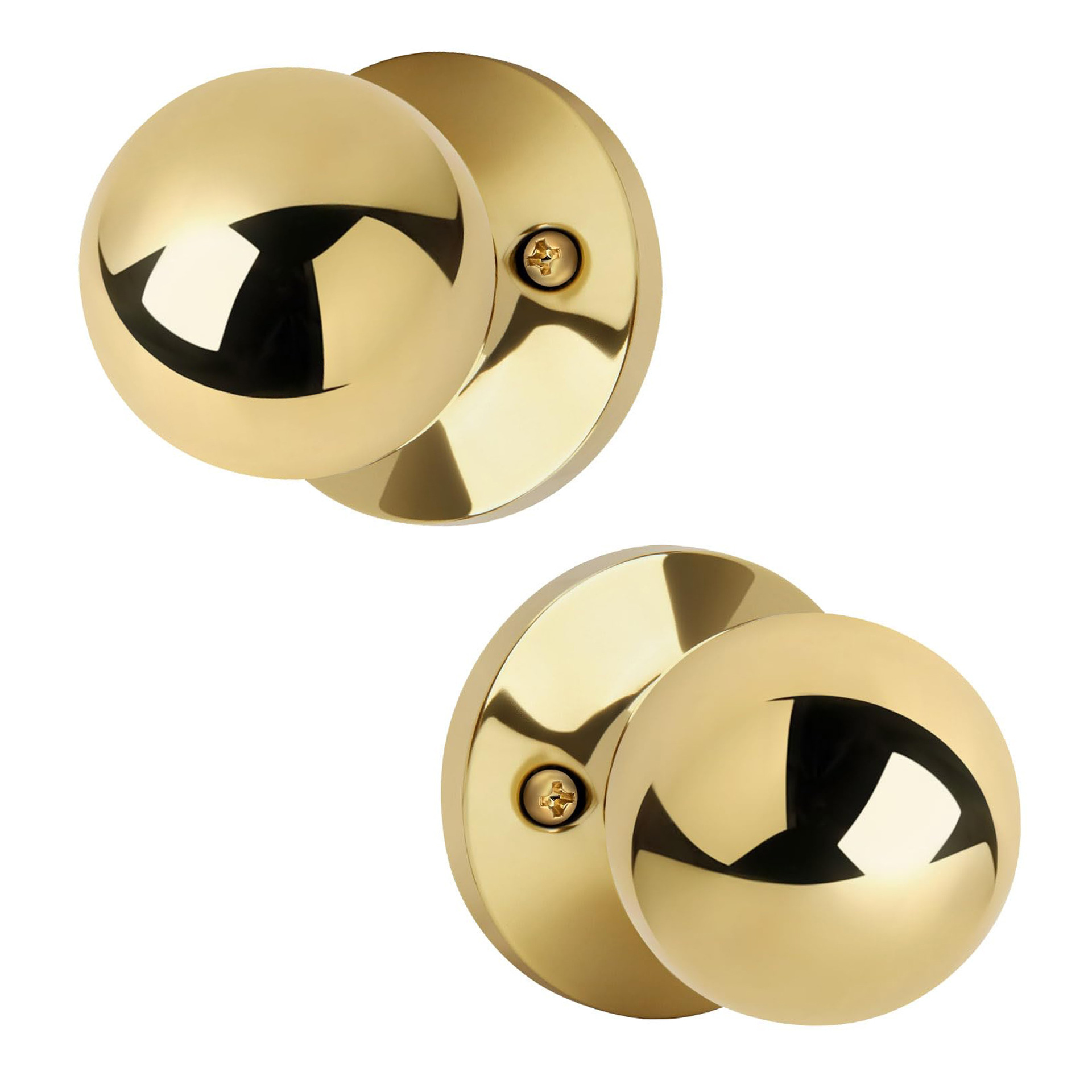 단면 페이크 잠금 기능 브라이트 골드 더미 브라이트 황동