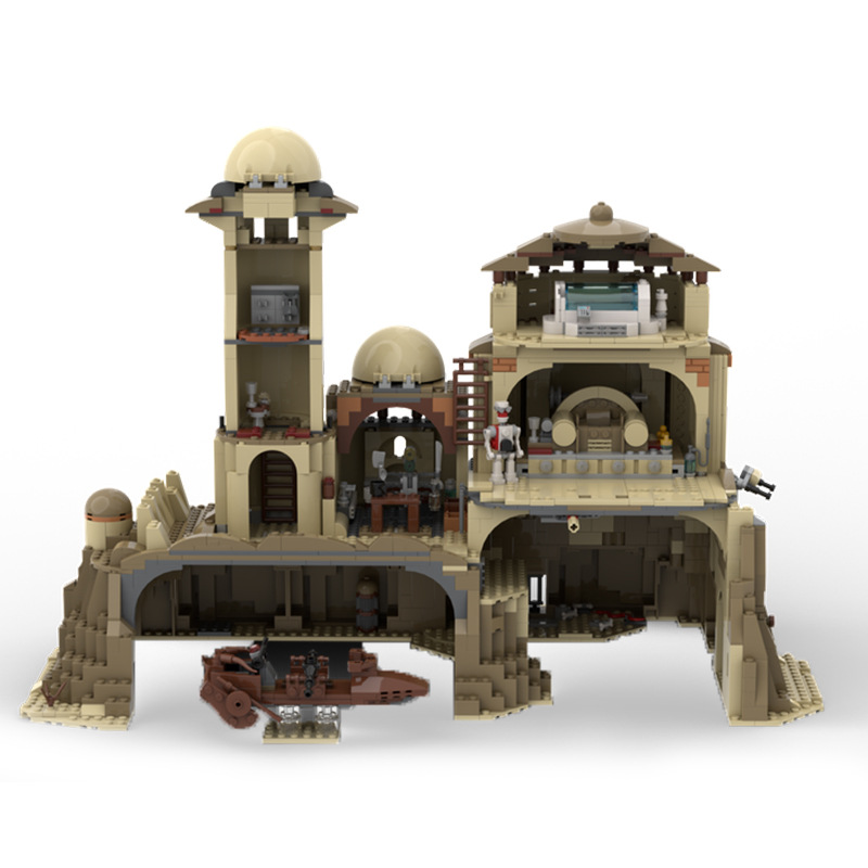 1762pcs Domestic Building Blocks Toy Moc Castle suit Daming Palace MOC-108238