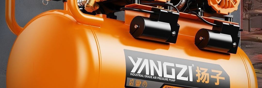 Industrial-grade high-power oil-free air compressor 220V small low-noise portable air pump