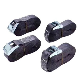 Press buckle strap black metal press buckle cargo strap luggage rack strap truck motorcycle