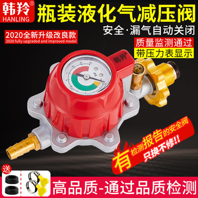 household Leak Self locking LPG Pressure relief valve bottled Gas stove Gas heater explosion-proof Autism Valve