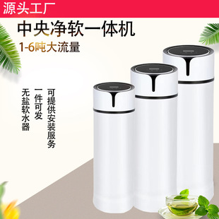 Household Whole-House Central Water Softener Kitchen Net Soft All-In-One Machine Kitchen Direct Drinking Descaling Water Purifier House System