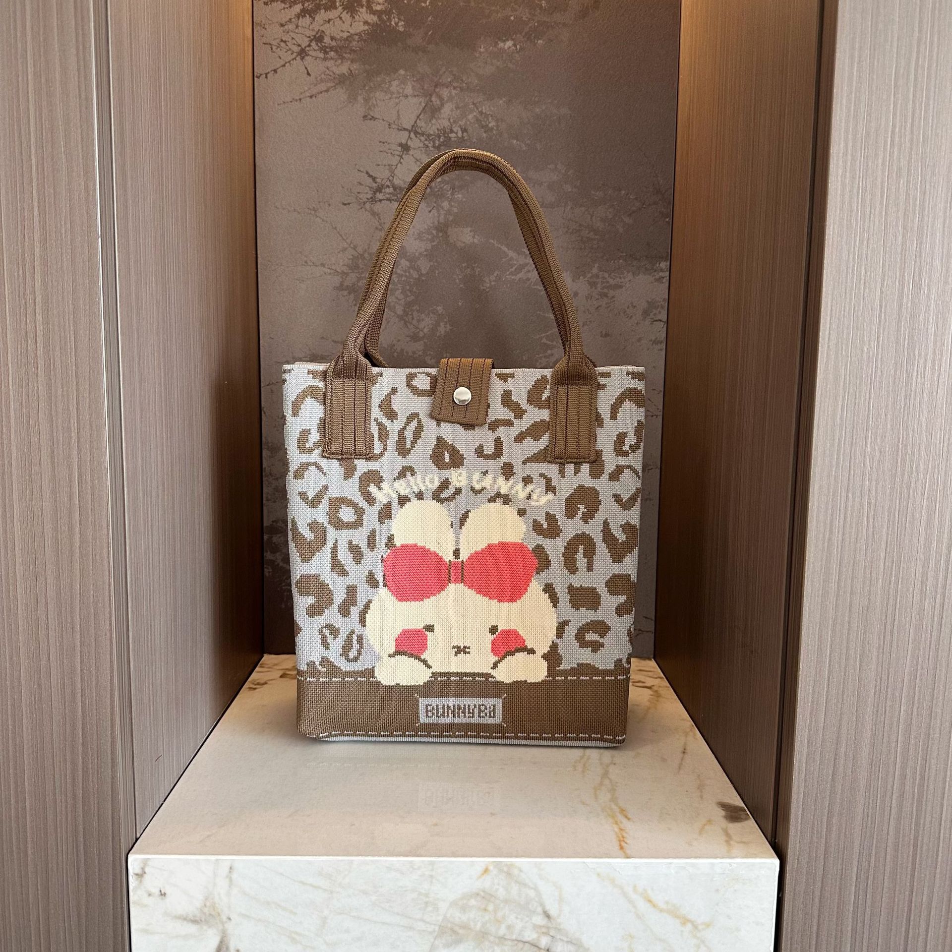 Catuones lindas bolsas de punto bolsas de almacenamiento de viaje pequeño portátil hombro único oblicuo bolsas de teléfono móvil bolsas de mano de mujer versátiles
