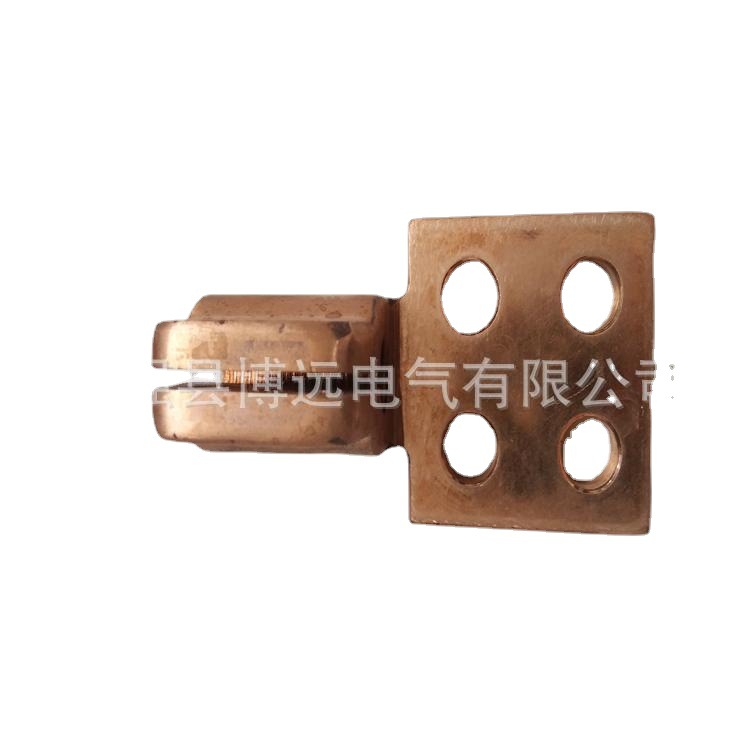 厂家电力变压器高低压导电杆紫铜锻造红冲压接线端子接线桩头佛手