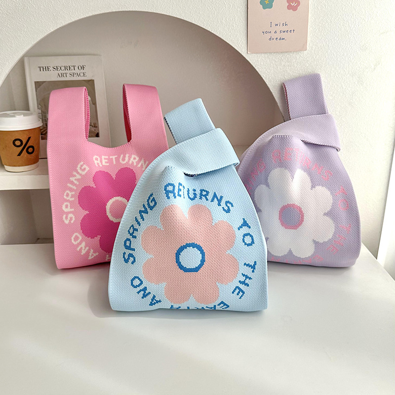 Bolso de chaleco de moda portátil y plegable bolso de mano de gran capacidad de comercio exterior al por mayor