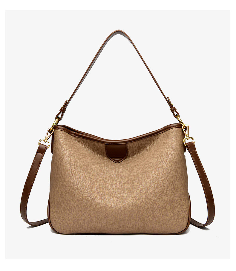 Textured Large Capacity Women's Bag Fashion Crossbody Hand Shoulder Tote Bag Underarm Bag All-match Commute Bag_voghion.com