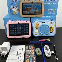 国境を越えた新製品 KidsTablet 子供用学習タブレット Android WiFi ソフトウェア ダウンロード ゲーム ラブドール