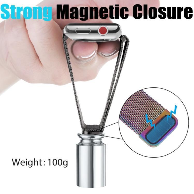 xDfind Milannis Retro-loop Brazalete de metal magnético para Apple Watch 42mm / 41mm / 40mm / 38mm