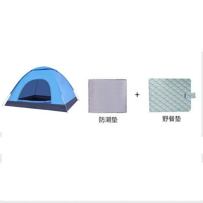 Avtomobil dam çadırları Required, Portable - account-throwing-package-2-blue-quick-opening-of-1-2-people-single-door-without-skylight-200125115cm