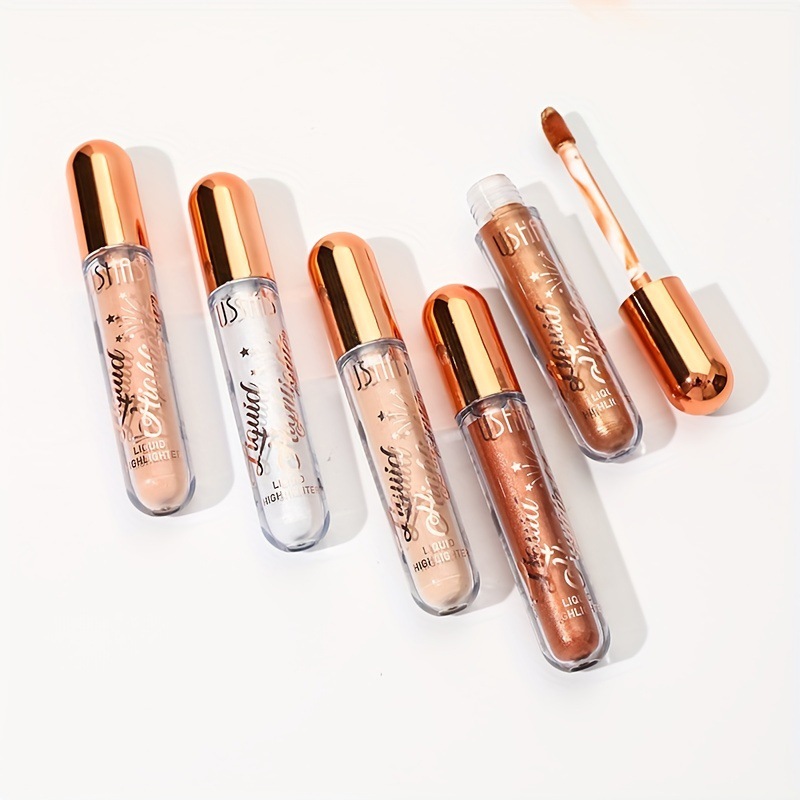 USHAS cross-border spot FS265A líquido destello brillante diamante perlado brillo reparador sombra de ojos líquida polarizada