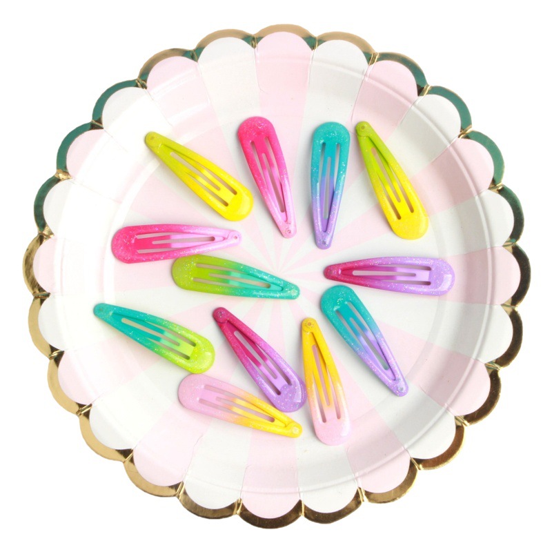Duckbill Clip Accessories Handmade Hair Clip Simple Colorfulful Hair Clip Does Not Hurt Hair Broken Hair Clip Side Clip Bangs Clip Wholesale