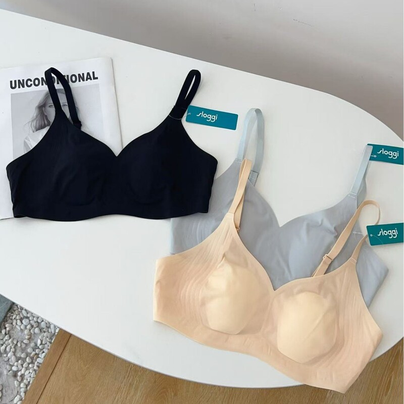 Foreign Trade Wd Summer Ultra-Thin Seamless Breathable Wire-Free Comfortable Bra Bra Intimates