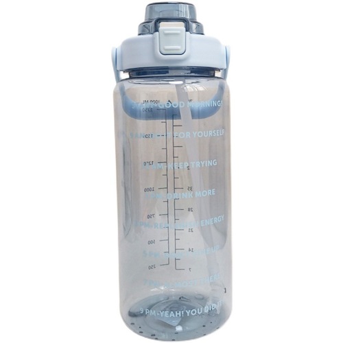 Wholesale 2000ml water cup for women, super large capacity, two liters, high temperature resistant vat cup, 2L kettle, plastic water bottle for sports