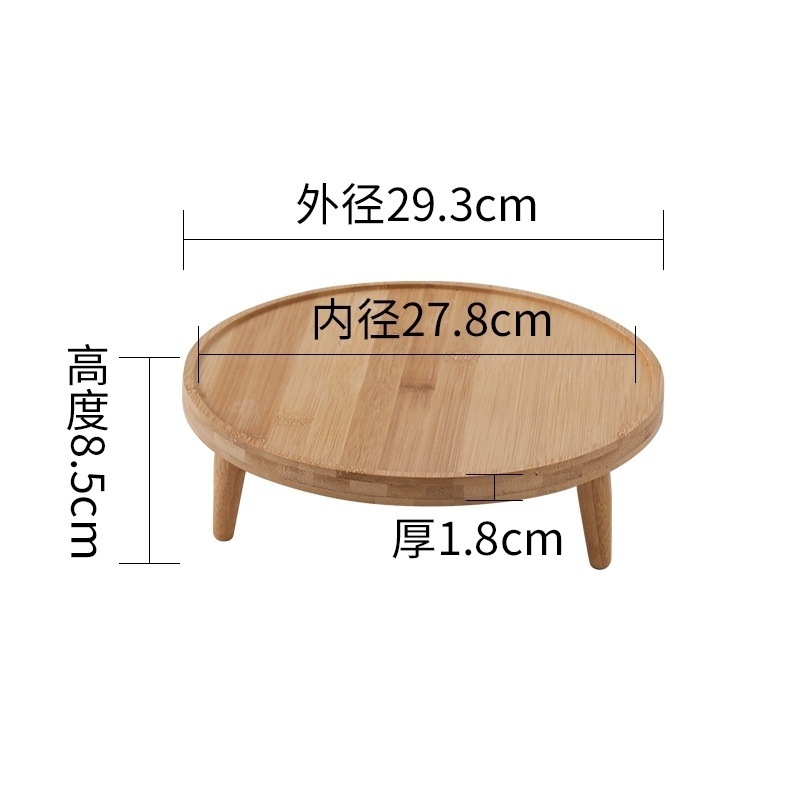 Soporte de maceta, soporte de madera maciza, soporte de maceta, soporte de pecera, soporte de piso interior, decoración creativa de la Sala de estar