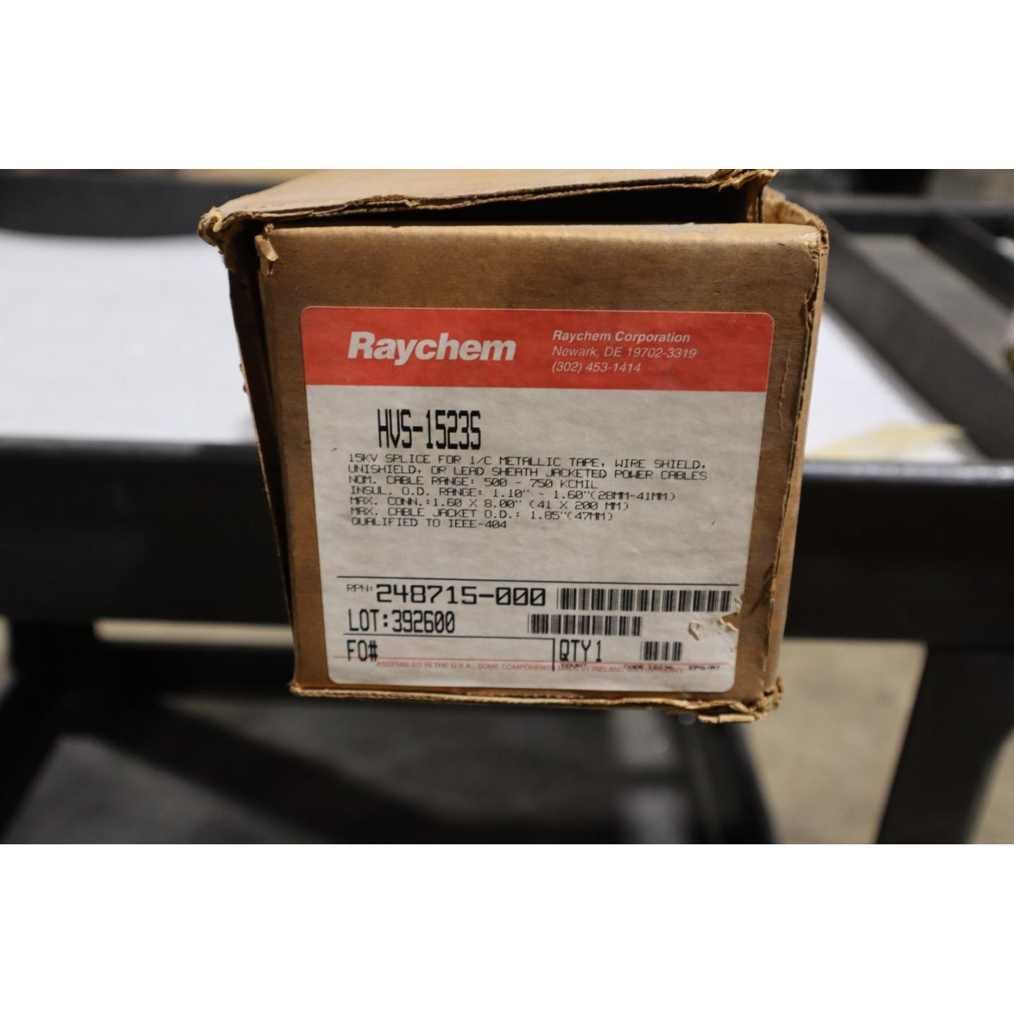 原装供应RAYCHEM HVS-1523S 电源线接头热缩管 SGF-52