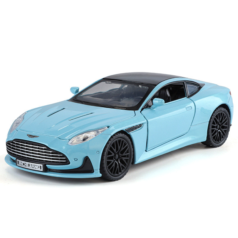 1/32 Aston Martin Db12 Alloy Car Model Simulation Sports Car Boy Toy Trendy Decoration Cross-Border Promotion