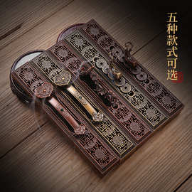 家用一鹿有钱复古线香插室内线香炉卧香盒香插檀香合金熏香炉摆件