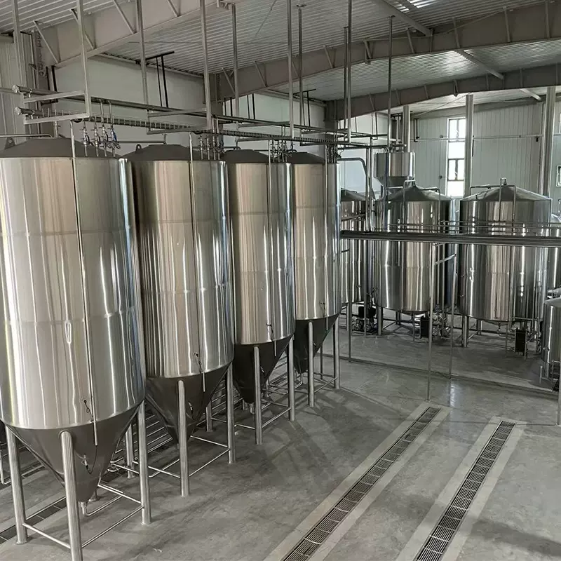 定制啤酒发酵罐糖化设备不锈钢304精酿果酒饮料自酿