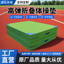 体操垫加厚儿童训练运动折叠垫训练垫午休垫仰卧卷腹练功垫海绵垫