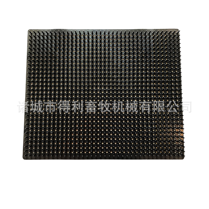 pvc产蛋箱常用人工草垫 规格全 厂家批发可漏粪草垫360*300mm