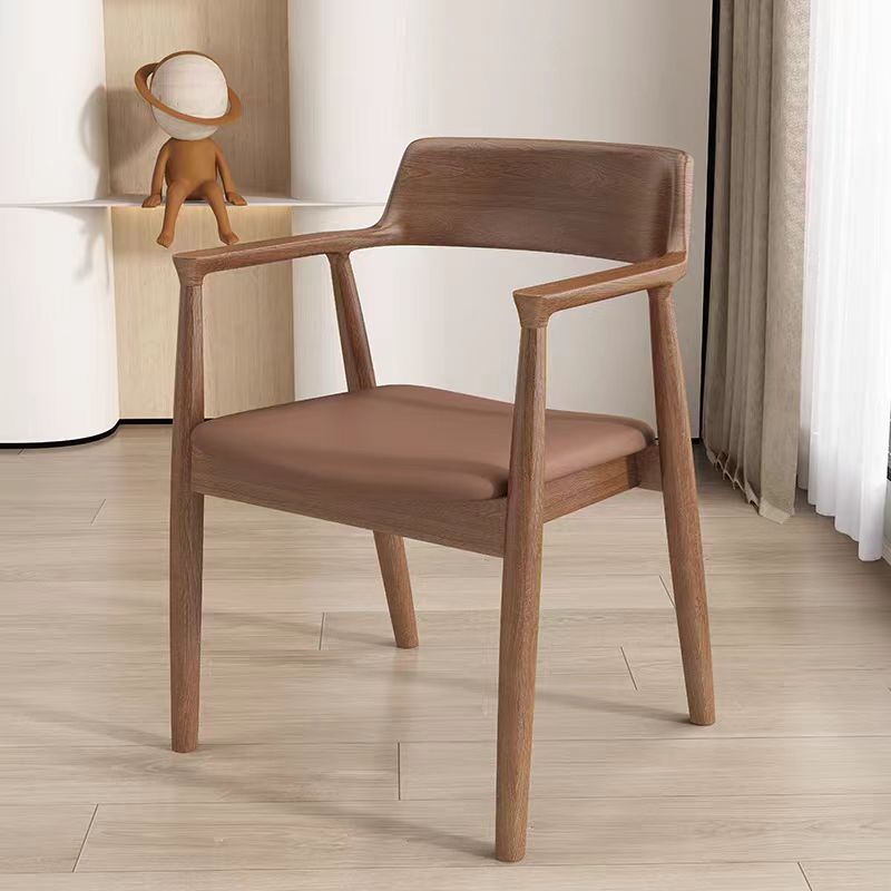 Sillas de comedor de madera sólida nórdica sillas de mesa