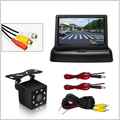 Car display – 4Led Light Reversing Rearview - 57-off-stacks-adjustable-8-lights