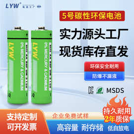 LYW五号5号电池批发环保碳性遥控器血氧仪电子秤干电池AA电池R6P