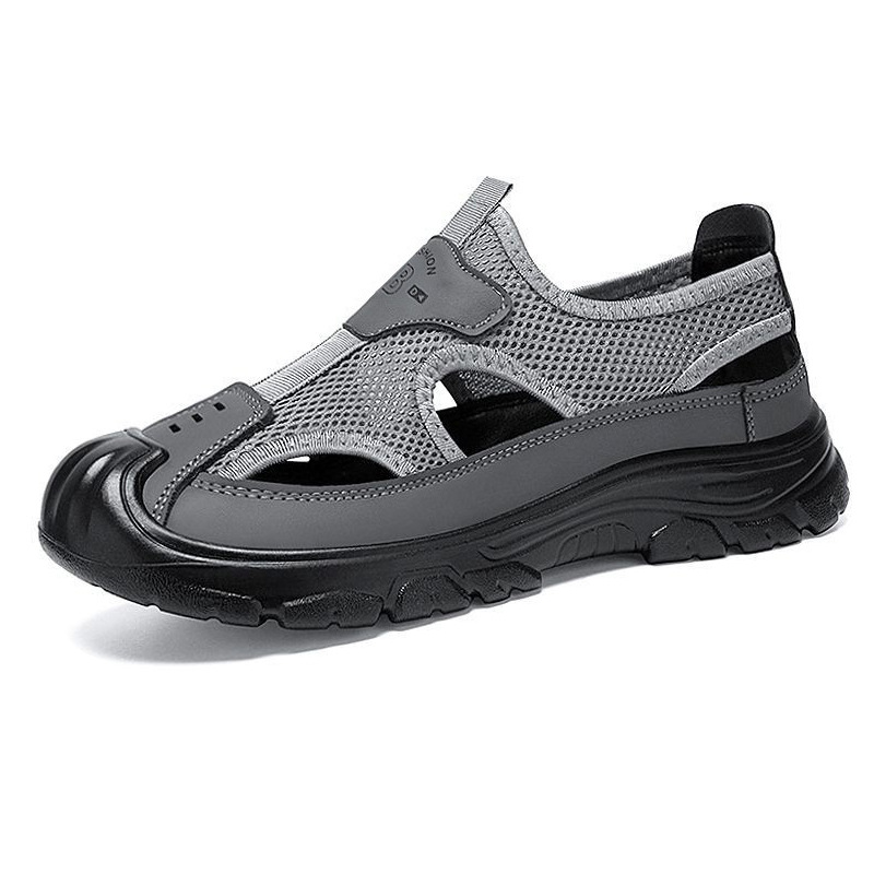 Sandalias de poliuretano para hombres nuevos zapatos huecos para hombres zapatos de tamaño grande zapatos casuales transfronterizos poco profundos zapatos transpirables 46