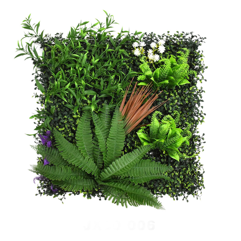 批发50*50绿植墙仿真植物草坪墙面装饰背景花墙塑料人造假草皮|undefined