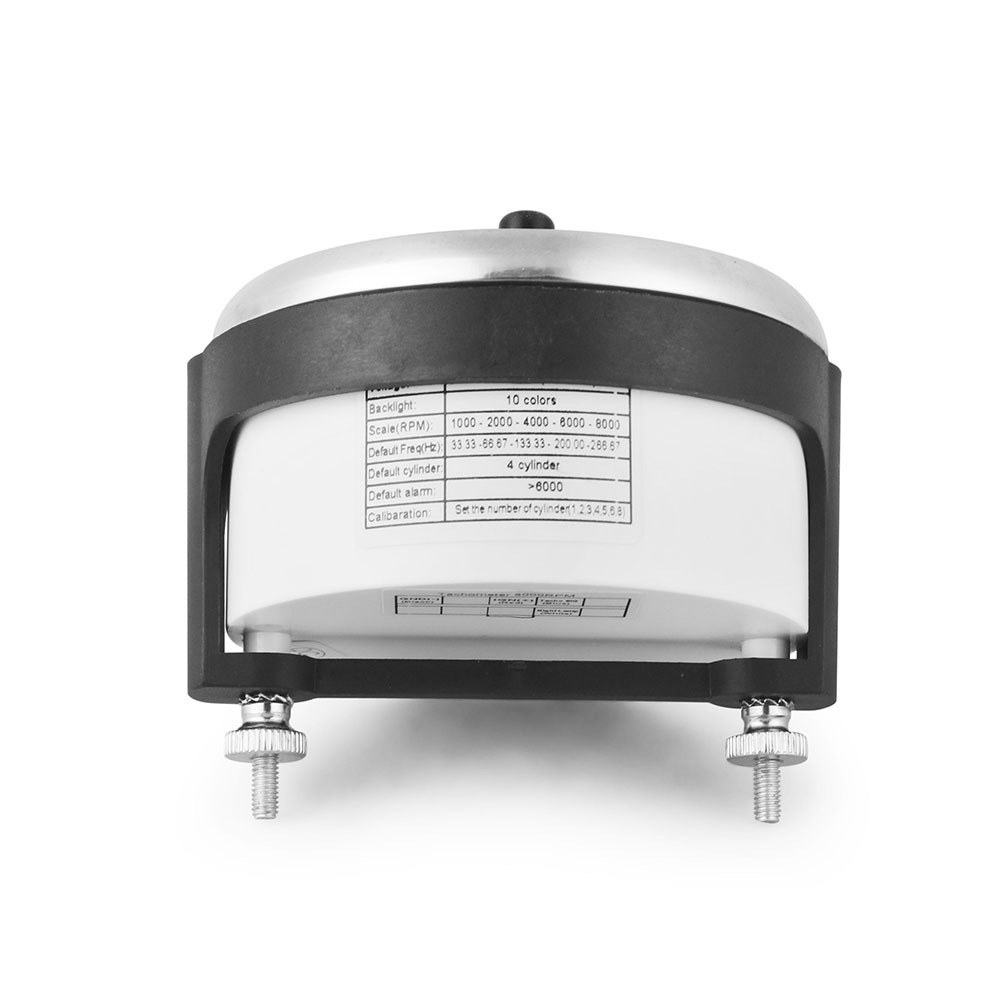 Car Modification 85mm Tachometer Gas Tachometer Gasoline Engine Car Boat 12/24V 8000Rpm