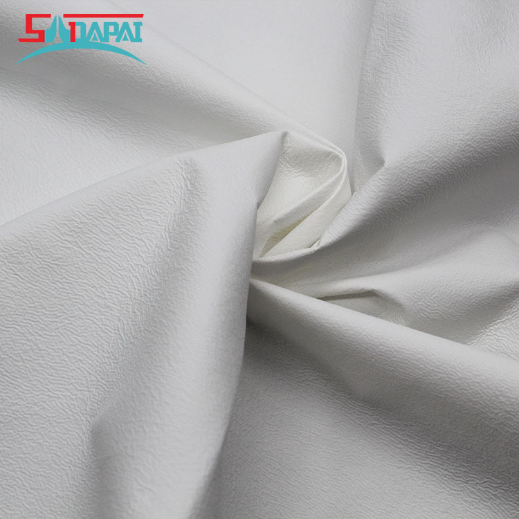 抗菌针织PU透湿医疗床垫面料 BS7175-55阻燃标准医疗床垫用面料