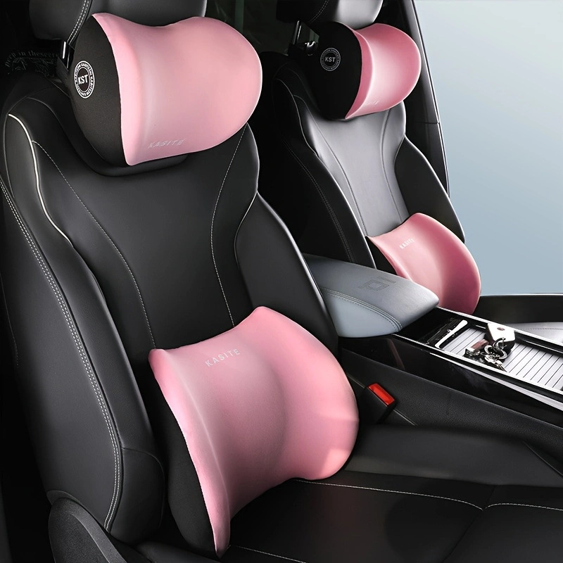 Car Lumbar Support Headrest Car Seat Cushion Driving Seat Backrest Artifact Car Cushion Headrest Pillow Lumbar Support Pillow